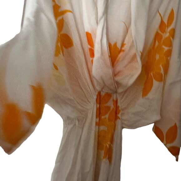 S/W/F dress short floral print summer beach SZ S PARTY - Picture 5 of 8